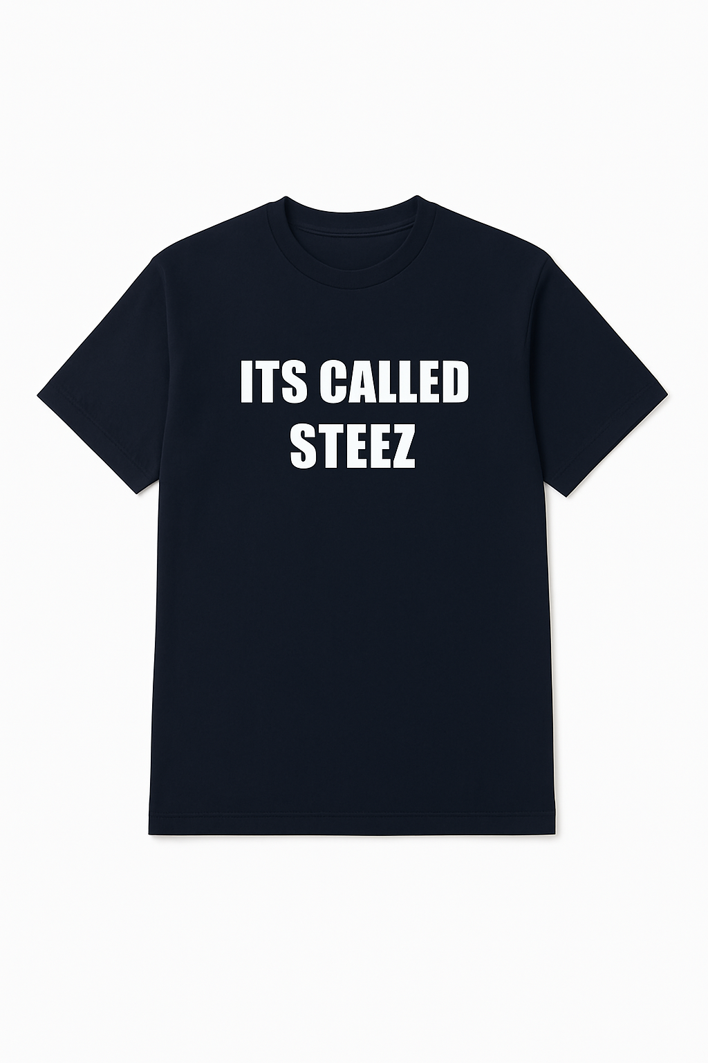 "ITS CALLED STEEZ" Black Short sleeve shirt